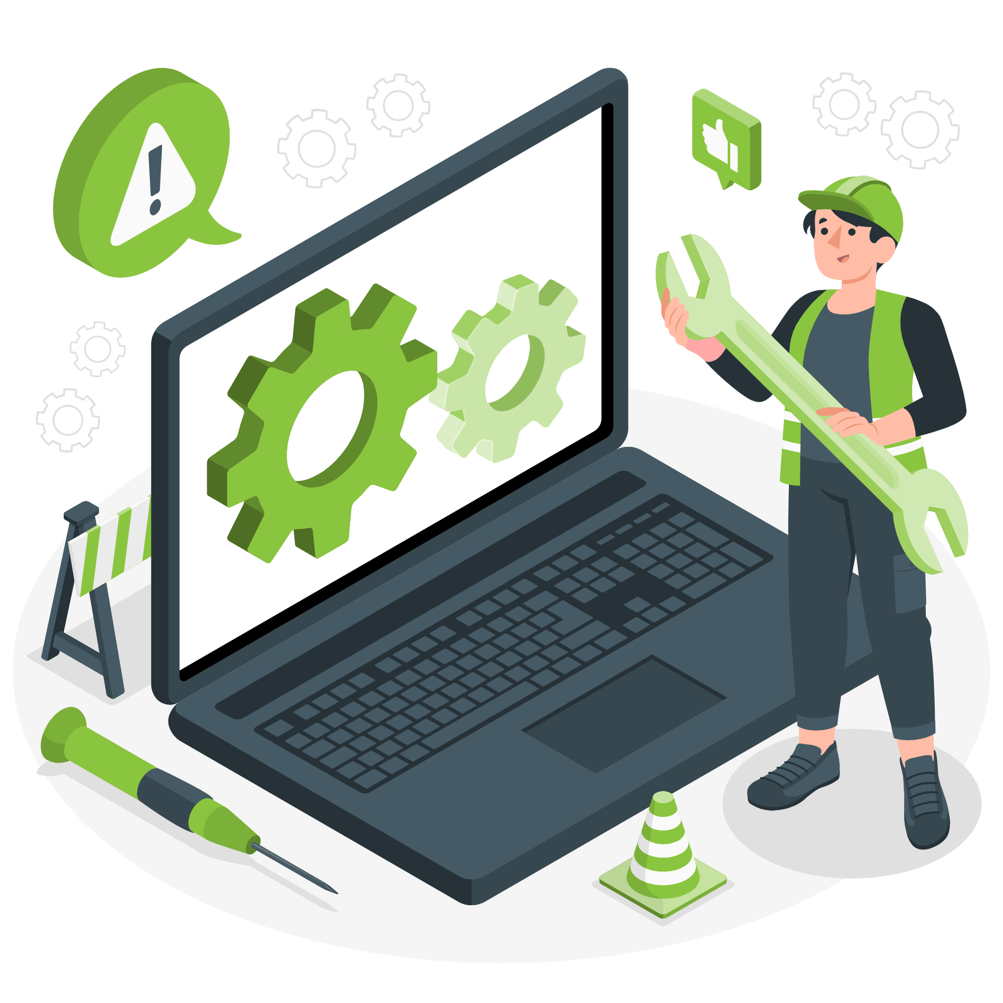 Dépannage La Maintenance de vos Systèmes d’Information